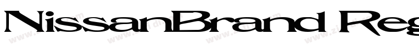 NissanBrand Regular字体转换